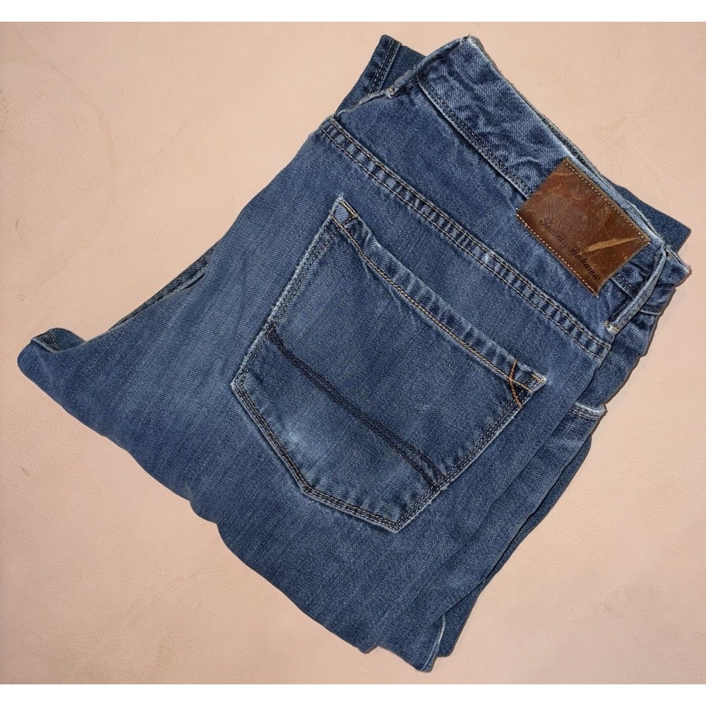 Tommy Bahama Standard Jeans Mens 35x34 Blue Medium Wash 100% Cotton